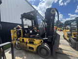 2022 RICO PG250 25000 LB DIESEL FORKLIFT CUSHION 97/98" 2 STAGE MAST SIDE SHIFTING FORK POSITIONER 8239 HOURS STOCK # BF9271439-ILE