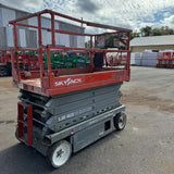 2013 SKYJACK SJ4632 SCISSOR LIFT 32' REACH ELECTRIC SMOOTH CUSHION TIRES 349 HOURS STOCK # BF956549-WIBFL - United Lift LLC