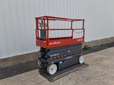 2015 SKYJACK SJ3226 SCISSOR LIFT 26' REACH ELECTRIC SMOOTH CUSHION TIRES 215 HOURS STOCK # BF963529-WIBTX