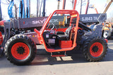 2022 SKYJACK SJ843TH 8000 LB DIESEL TELESCOPIC FORKLIFT TELEHANDLER PNEUMATIC 4WD 747 HOURS STOCK # BF964785-NLE - United Lift LLC