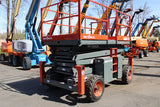 2018 SKYJACK SJ8841RT SCISSOR LIFT 41' REACH DIESEL ROUGH TERRAIN OUTRIGGERS 1642 HOURS STOCK # BF9369779-NLE - United Lift LLC