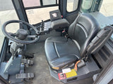 2021 TOYOTA THD2200 22000 LB DIESEL FORKLIFT PNEUMATIC 174/204"2 STAGE MAST SIDE SHIFTING FORK POSITIONER ENCLOSED CAB WITH HEAT AND AC 2462 HOURS STOCK # BF9879579-NCB