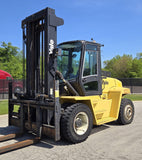 2006 YALE GDP210 21000 LB DIESEL FORKLIFT PNEUMATIC 143/147" 2 STAGE MAST DUAL DRIVE TIRES SIDE SHIFTER ENCLOSED CAB 6500 HOURS STOCK # BF9393130-RIL - United Lift LLC