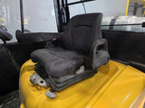 2016 YALE GLP090VX 9000 LB LP GAS FORKLIFT DUAL DRIVE PNEUMATIC 94/195 3 STAGE MAST SIDE SHIFTER ENCLOSED CAB 1498 HOURS STOCK # BF9144739-ILE