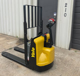 2016 YALE MPB045 4500 LB ELECTRIC WALKIE PALLET JACK CUSHION 2836 HOURS STOCK # BF936769-ARB - United Lift Equipment LLC