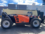 2018 JLG 1255 12000 LB DIESEL TELESCOPIC FORKLIFT TELEHANDLER PNEUMATIC ENCLOSED HEATED CAB & AC OUTRIGGERS 4WD 2512 HOURS STOCK # BF91395159-NLPA - United Lift Equipment LLC