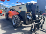 2018 JLG 1255 12000 LB DIESEL TELESCOPIC FORKLIFT TELEHANDLER PNEUMATIC ENCLOSED HEATED CAB & AC OUTRIGGERS 4WD 2512 HOURS STOCK # BF91395159-NLPA - United Lift Equipment LLC