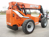 2012 SKYTRAK 6042 6000 LB DIESEL TELESCOPIC FORKLIFT TELEHANDLER PNEUMATIC 4WD ENCLOSED CAB 2215 HOURS STOCK # BF9462129-EEMI - United Lift Used & New Forklift Telehandler Scissor Lift Boomlift