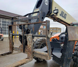 2014 JLG G10-43A 10000 LB DIESEL TELESCOPIC FORKLIFT TELEHANDLER PNEUMATIC 4WD ENCLOSED CAB 3062 HOURS STOCK # BF9734379-VAOH - United Lift Equipment LLC