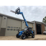 2018 GENIE GTH2506 5500 LB DIESEL TELESCOPIC FORKLIFT TELEHANDLER PNEUMATIC 4WD ENCLOSED CAB STOCK # BF243808-WVB - United Lift Used & New Forklift Telehandler Scissor Lift Boomlift