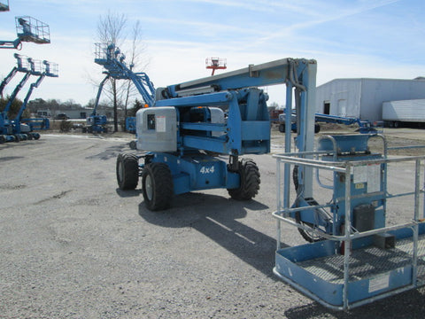 2007 GENIE Z60/34 ARTICULATING BOOM LIFT AERIAL LIFT 60' REACH DIESEL 2624 HOURS STOCK # BF9256589-WITNB - United Lift Used & New Forklift Telehandler Scissor Lift Boomlift