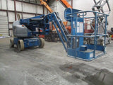 2010 GENIE Z40/23NRJ ARTICULATING BOOM LIFT AERIAL LIFT WITH JIB ARM 40' REACH ELECTRIC 772 HOURS STOCK # BF9169549-WIB - United Lift Used & New Forklift Telehandler Scissor Lift Boomlift
