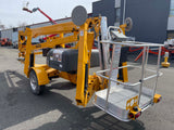 2023 BIL-JAX 6543A TOWABLE ARTICULATING BOOM LIFT 65' REACH ELECTRIC CUSHION TIRES BRAND NEW STOCK # BF9778519-NLPA - United Lift Equipment LLC