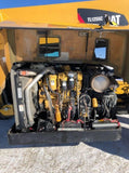 2014 CAT TL1255C 12000 LB DIESEL TELESCOPIC FORKLIFT TELEHANDLER PNEUMATIC 4WD ENCLOSED HEATED CAB 3854 HOURS STOCK # BF9835129-115-ZMN - United Lift Used & New Forklift Telehandler Scissor Lift Boomlift