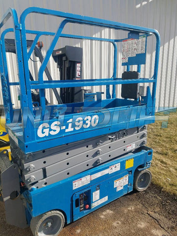 2007 GENIE GS1930 SCISSOR LIFT 19 REACH ELECTRIC 332 HOURS STOCK