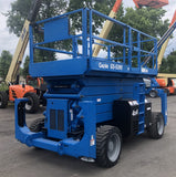 2016 GENIE GS5390RT SCISSOR LIFT 53' REACH DUAL FUEL ROUGH TERRAIN 4WD 985 HOURS STOCK # BF9498359-NLEQ - United Lift Equipment LLC