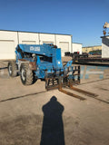 2012 GENIE GTH1056 10000 LB DIESEL TELESCOPIC FORKLIFT TELEHANDLER PNEUMATIC 4WD ENCLOSED CAB STOCK # BF9478549-WIBNJ - United Lift Used & New Forklift Telehandler Scissor Lift Boomlift
