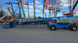 2011 GENIE S125 TELESCOPIC STRAIGHT BOOM LIFT AERIAL LIFT WITH JIB ARM 125' REACH DIESEL 4WD 3453 HOURS STOCK # BF9685179-NLPA - United Lift Equipment LLC