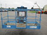 2008 GENIE S125 TELESCOPIC STRAIGHT BOOM LIFT AERIAL LIFT WITH JIB ARM 125' REACH DIESEL 4WD 4058 HOURS STOCK # BF9348549-WIB - United Lift Used & New Forklift Telehandler Scissor Lift Boomlift