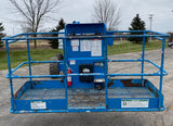 2014 GENIE S40 TELESCOPIC STRAIGHT BOOM LIFT AERIAL LIFT 40' REACH DIESEL 4WD 1998 HOURS STOCK # BF9295519-WIB - United Lift Equipment LLC
