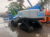 2016 GENIE S65 TRAX TELESCOPIC STRAIGHT BOOM LIFT AERIAL LIFT WITH JIB ARM 65' REACH DIESEL 4WD 2203 HOURS STOCK # BF9968749-NLEQ - United Lift Equipment LLC