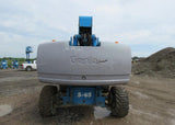 2004 GENIE S65 TELESCOPIC STRAIGHT BOOM LIFT AERIAL LIFT WITH JIB ARM 65' REACH DIESEL 4WD 5732 HOURS STOCK # BF9148579-WIB - United Lift Used & New Forklift Telehandler Scissor Lift Boomlift