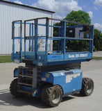 2007 GENIE GS3268RT SCISSOR LIFT 32' REACH DIESEL ROUGH TERRAIN 4WD 2585 HOURS STOCK # BF9135219-KENE - United Lift Used & New Forklift Telehandler Scissor Lift Boomlift