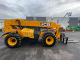 2017 JCB 510-56 10000 LB DIESEL OUTRIGGERS TELESCOPIC FORKLIFT TELEHANDLER 4WD ENCLOSED CAB WITH HEAT AND AC 3185 HOURS STOCK # BF91178549-NLPA - United Lift Equipment LLC