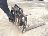 2015 JLG G12-55A 12000 LB DIESEL TELESCOPIC FORKLIFT TELEHANDLER PNEUMATIC 4WD OPEN CAB OUTRIGGERS 2722 HOURS STOCK # BF9812579-EBCA - United Lift Equipment LLC