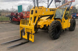 2018 PETTIBONE T944X 9000 LB DIESEL TELESCOPIC FORKLIFT TELEHANDLER PNEUMATIC ENCLOSED CAB SIDE TILT CARRIAGE 1715 HOURS STOCK # BF91124739-NLEQ - United Lift Equipment LLC