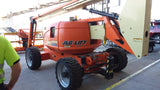 2013 JLG 600AJ ARTICULATING BOOM LIFT AERIAL LIFT WITH JIB ARM 60' REACH DIESEL 4WD 316 HOURS STOCK # BF9711129-CONAZ - United Lift Equipment LLC