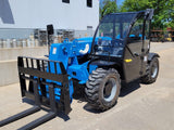2022 GENIE GTH5519 5500 LB DIESEL TELESCOPIC FORKLIFT TELEHANDLER PNEUMATIC 4WD ENCLOSED HEATED CAB BRAND NEW STOCK # BF9759839-RIL - United Lift Equipment LLC