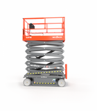 2021 SKYJACK SJ4740 SCISSOR LIFT 40' REACH ELECTRIC SMOOTH CUSHION TIRES WITH DECK EXTENSION BRAND NEW STOCK # BF9237069-BUF - United Lift Equipment LLC