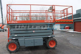 2011 SKYJACK SJ7135RT SCISSOR LIFT 35' REACH DIESEL PNEUMATIC TIRES 1438 HOURS STOCK # BF9138599-WIB - United Lift Used & New Forklift Telehandler Scissor Lift Boomlift
