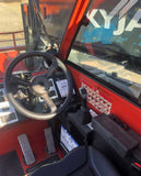 2017 SKYJACK SJ843TH 8000 LB DIESEL TELESCOPIC FORKLIFT TELEHANDLER PNEUMATIC ENCLOSED HEATED CAB 1454 HOURS STOCK # BF9794529-NLEQ - United Lift Equipment LLC