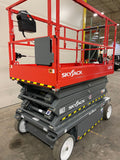 2021 SKYJACK SJIII4632 SCISSOR LIFT 32' REACH ELECTRIC SMOOTH CUSHION TIRES WITH DECK EXTENSION BRAND NEW STOCK # BF9180749-BUF - United Lift Used & New Forklift Telehandler Scissor Lift Boomlift