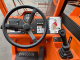 2017 SKYTRAK 6042 6000 LB DIESEL TELESCOPIC FORKLIFT TELEHANDLER PNEUMATIC 4WD ENCLOSED HEATED CAB 3185 HOURS STOCK # BF9849759-NLEQ - United Lift Equipment LLC