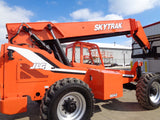 2013 SKYTRAK 8042 8000 LB DIESEL TELESCOPIC FORKLIFT TELEHANDLER PNEUMATIC 4WD 3355 HOURS STOCK # BF9461139-VAOH - United Lift Equipment LLC